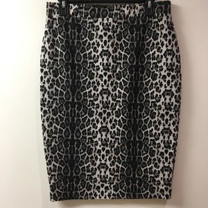 Cotton On Leppard Midi Skirt